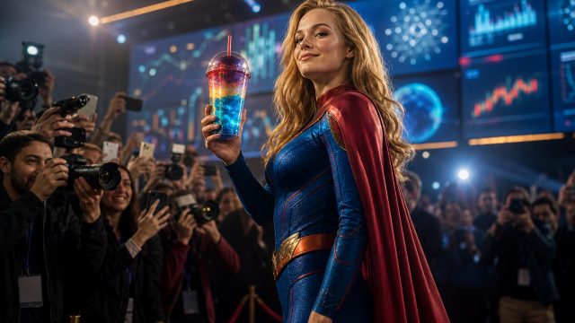 Supergirl's Unique Drink Cup Sparks Excitement Ahead of DC Movie Release