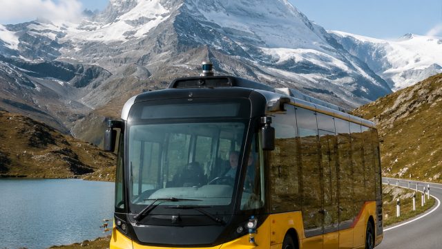 Baidu Launches Autonomous Driving Trials in Switzerland with PostBus